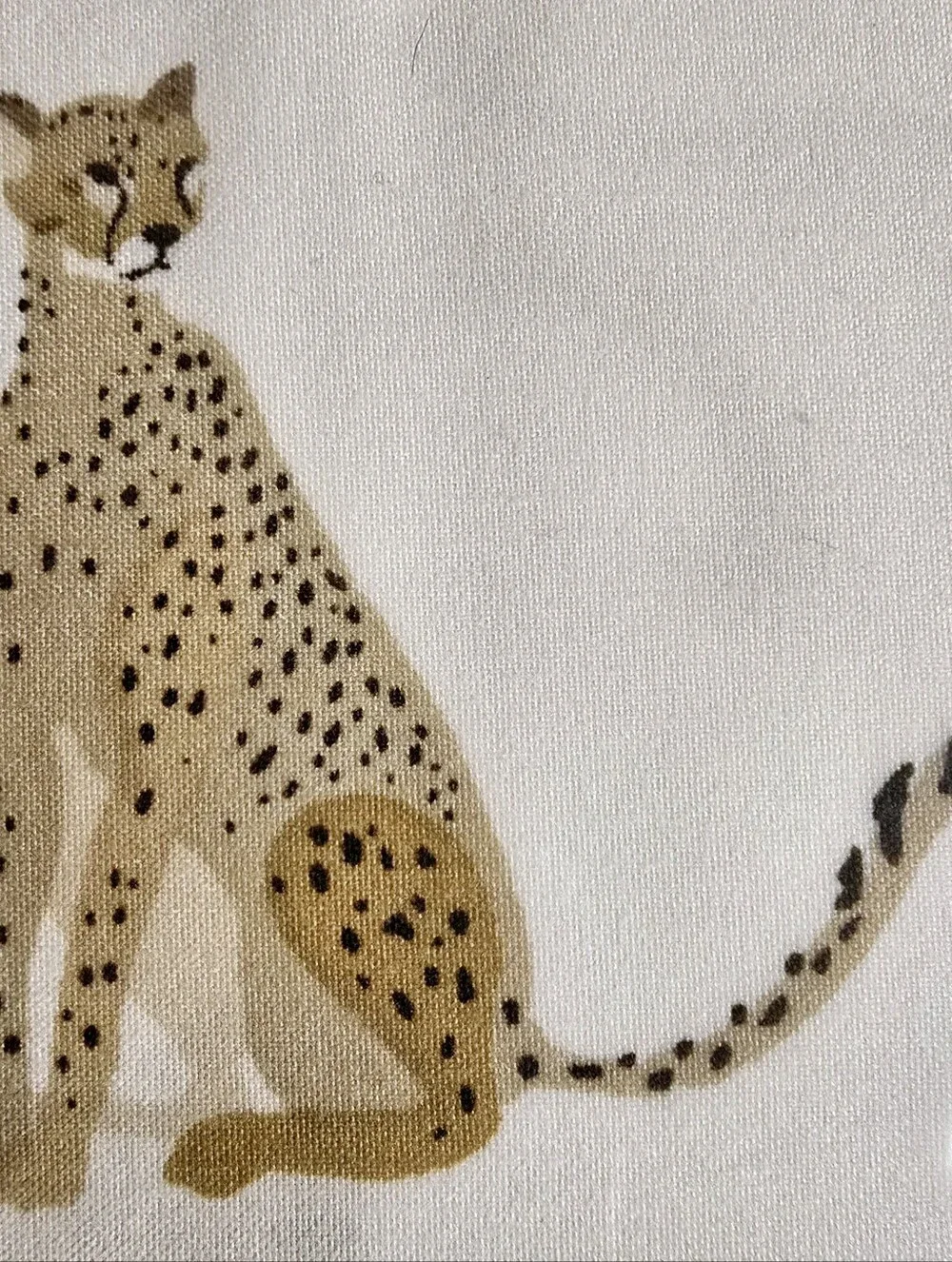 South Street Loft Cheetah Print Queen Sheet Set w/4 Pillowcases NWT's